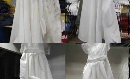 Химчистка свадебного платья – недорогой и эффектный способ оживить наряд от 2000 рублей